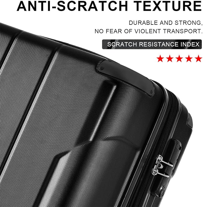 Merax 20 Inch Carry On Luggage Airline Approved, Hardshell ABS Suitcase - Image 6