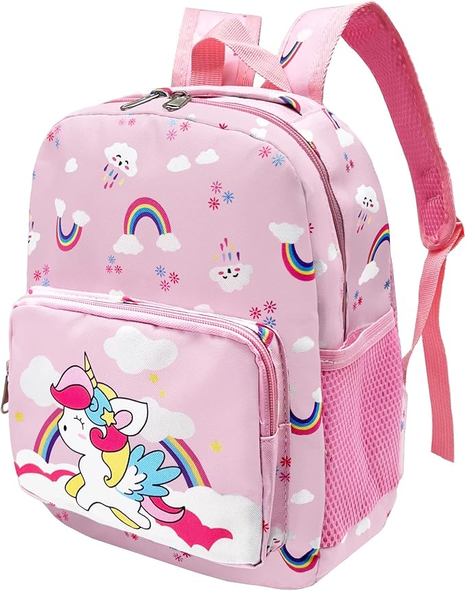 POWOFUN13 inch Kids Toddler Preschool Travel Backpack Cute Cartoon Backpack by POWOFUN