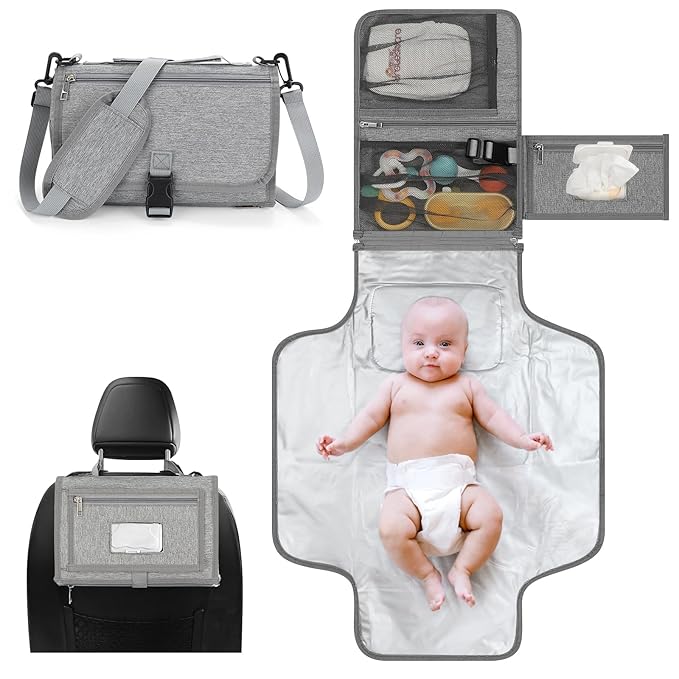 Accmor Portable Diaper Changing Pad, Waterproof Travel Baby Changing Mat by Accmor