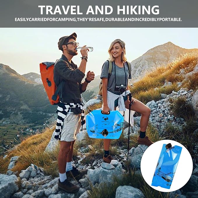 Collapsible 8L Water Storage Bag, BPA-Free Portable Folding Water Jug - Image 7