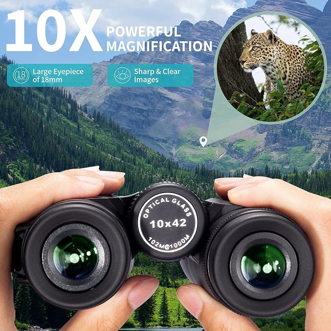 Gosky 10x42 Roof Prism Binoculars - Image 3