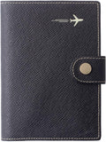 Genuine Leather Passport Case, RFID Passport Cover by Borgasets