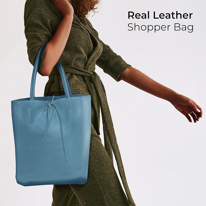 Italian Calf Leather Tote for Women - Image 8