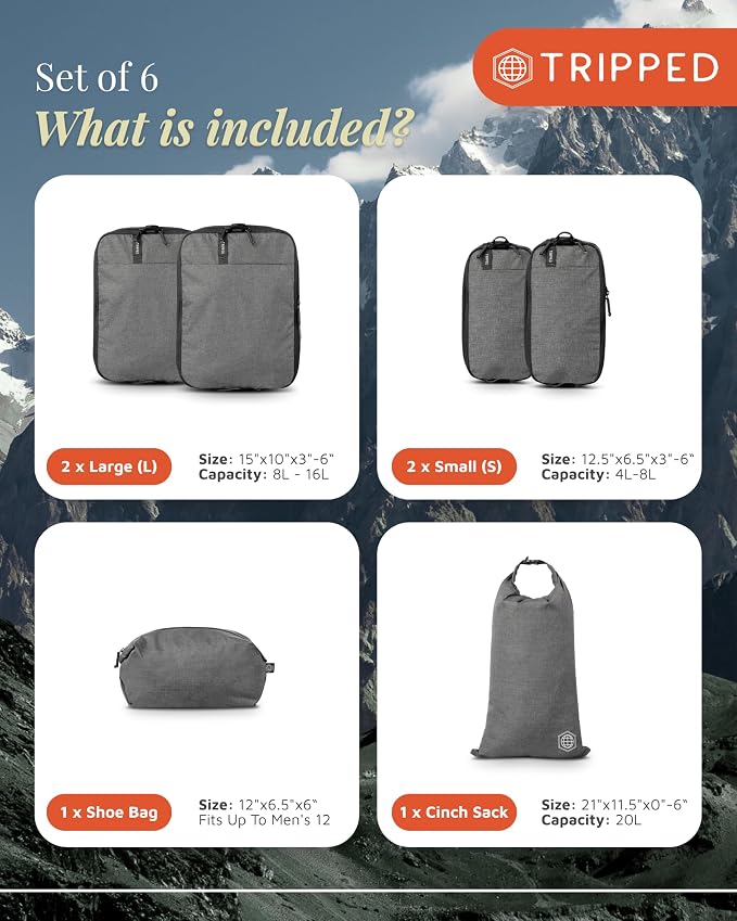 Premium Compression Packing Cubes - Image 3