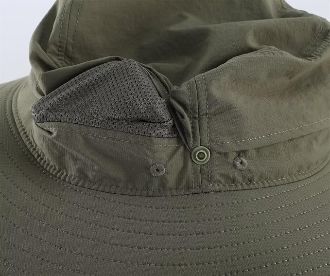 Connectyle Sun Hat for Men Women Outdoor UV Protection Safari Hat for Fishing - Image 5