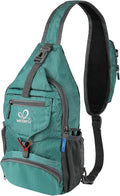 WATERFLY Packable Small Crossbody Sling Backpack Shoulder Chest Bag Daypack by Waterfly