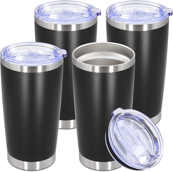 20oz Tumbler Stainless Steel Tumbler Cup by AUWBON