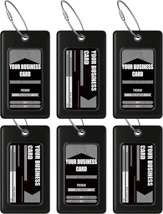 Luggage Tags Business Card Holder by TUFFTAAG by ProudGuy