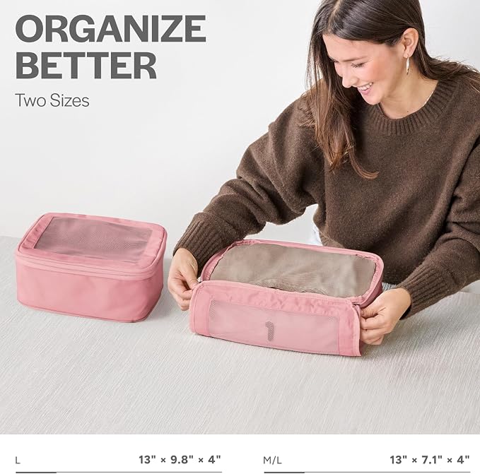 Compression Packing Cubes for Travel - Image 3