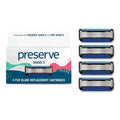 Preserve Shave 5 Razor Blades Refills by Preserve