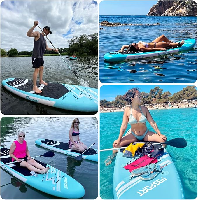 FBSPORT 11' Premium Stand Up Paddle Board, Yoga Board - Image 7