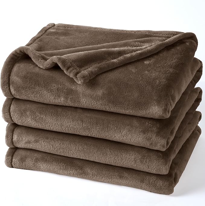 PHF Ultra Soft Fleece Blanket Twin Size, No Shed No Pilling Luxury Plush Cozy by PHF