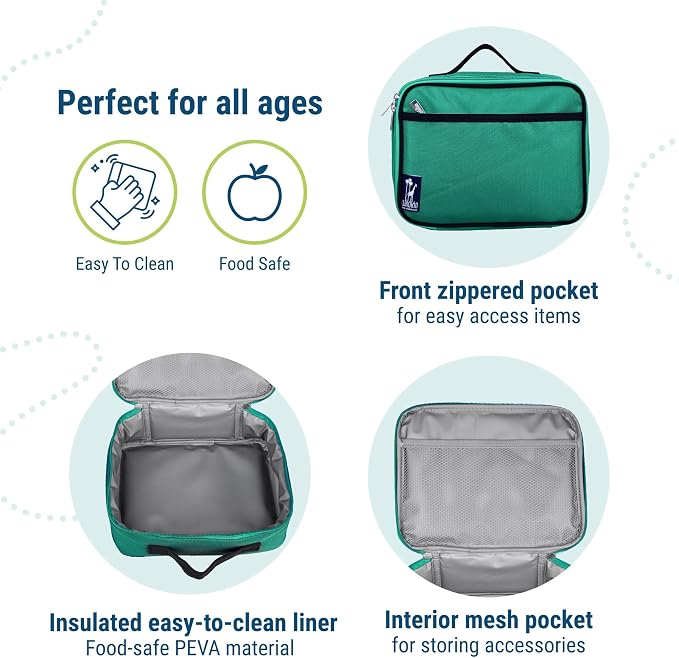 Wildkin Kids Insulated Lunch Box – Durable and Reusable - Image 4