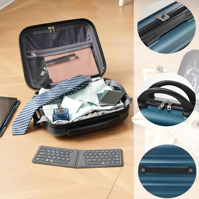 Merax Luggage Sets 6 Piece Hardshell ABS Suitcases - Image 7