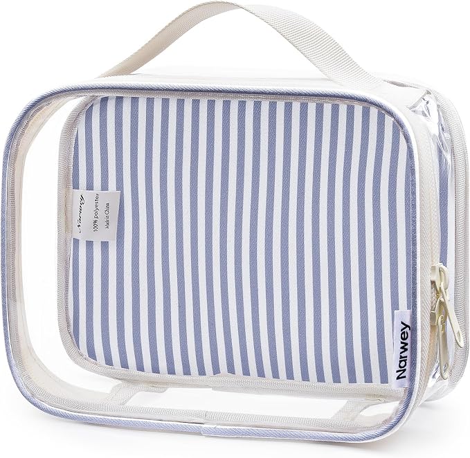 Narwey TSA Approved Clear Toiletry Bag by Narwey
