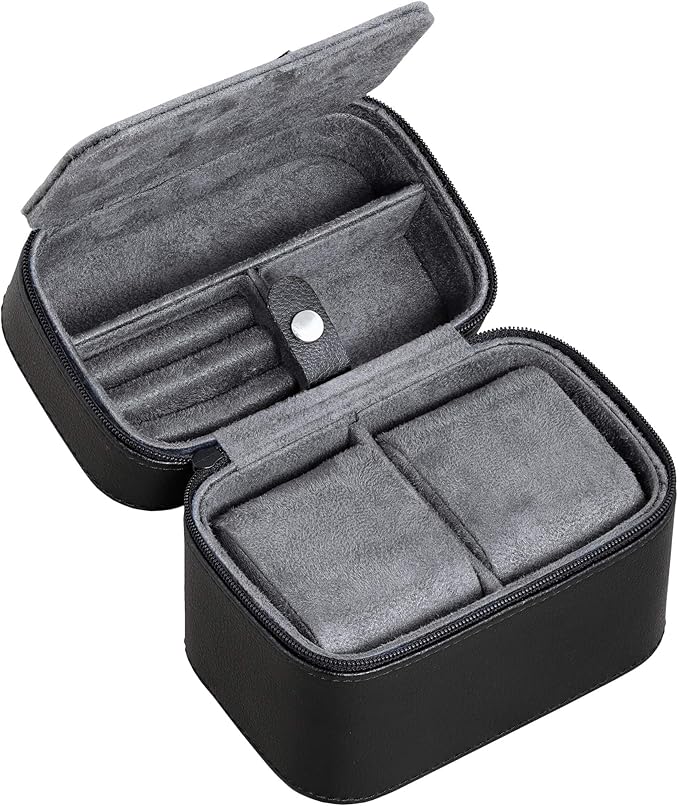 ROTHWELL 2 Watch Travel Case Storage Organizer by RothwellSanFrancisco