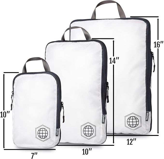 Large Compression Packing Cubes 6 Piece Set - Image 4