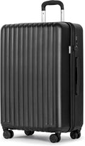KYME 26-Inch Medium Checked Luggage, 100% PC Hardside Suitcase by KYME