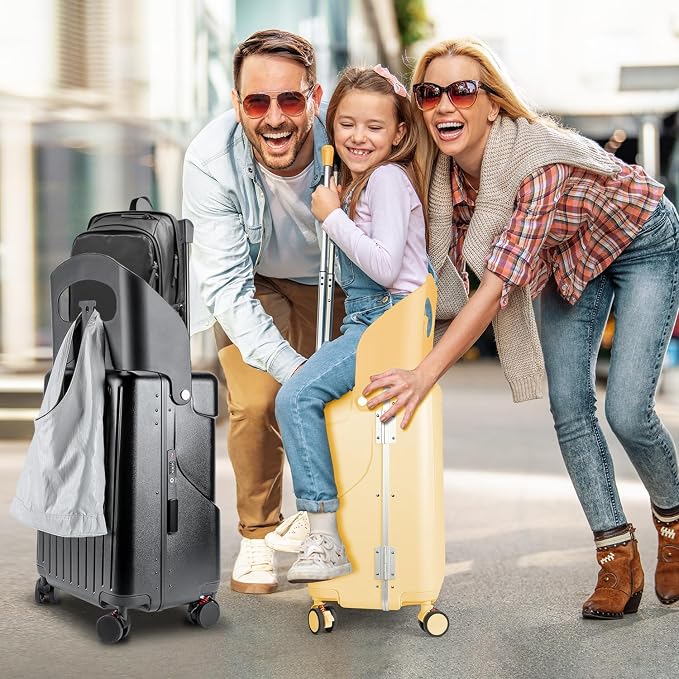 MRPLUM Ride On Luggage with Seat - Image 6