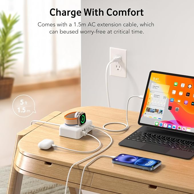 125W USB C Fast Charger Charging Station Block - Image 7