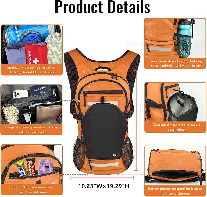 Zavothy 18L Hydration Backpack - Image 5