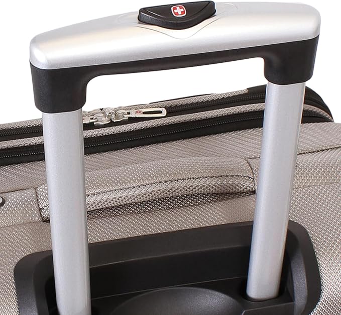 SwissGear Sion Softside Expandable Luggage, Checked-Medium 25-Inch - Image 8