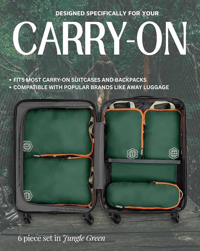 Compression Packing Cubes Set for Travel - Image 3