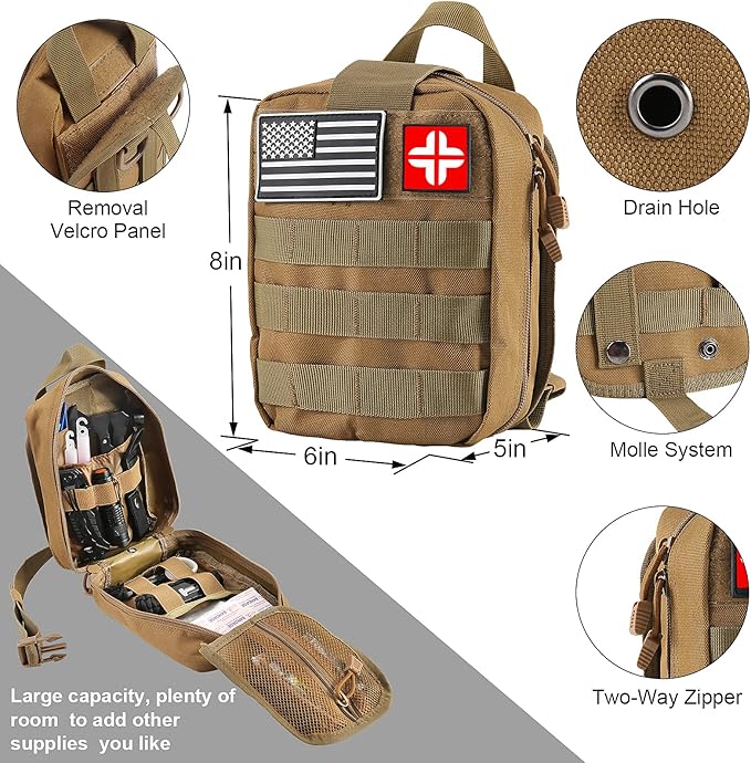 Emergency Survival Kit and First Aid Kit, Gift - Image 6