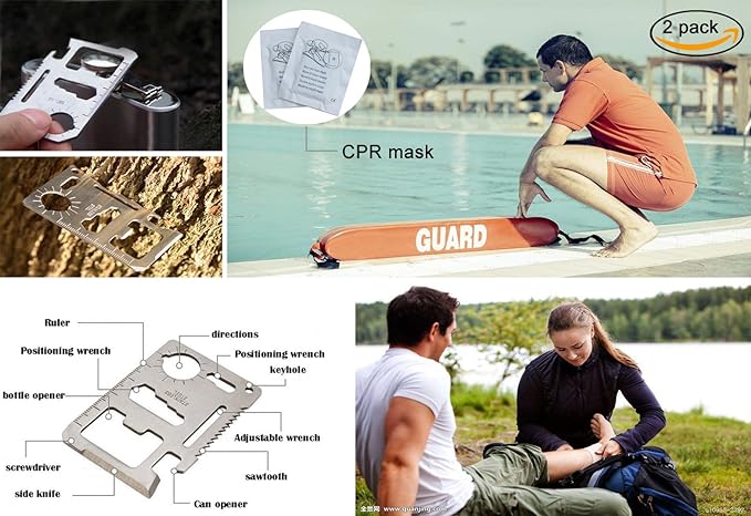 Compact First Aid Kit Designed for Family Emergency Care. Waterproof EVA Case - Image 6
