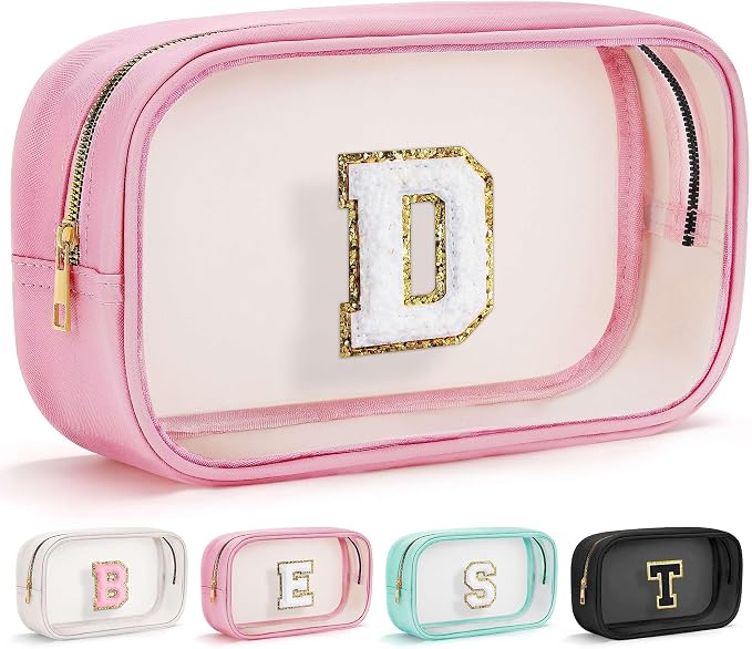 YOOLIFE Birthday Gifts for Kids | Travel Toiletry Bag | Pink Clear Makeup Bag by YOOLIFE