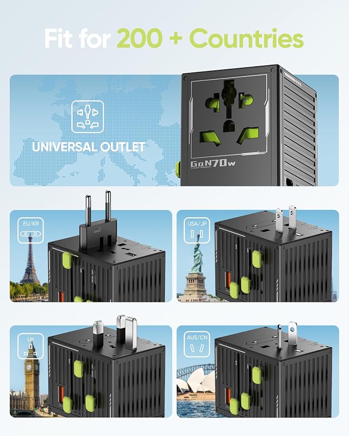 70W Universal Travel Adapter - Image 4