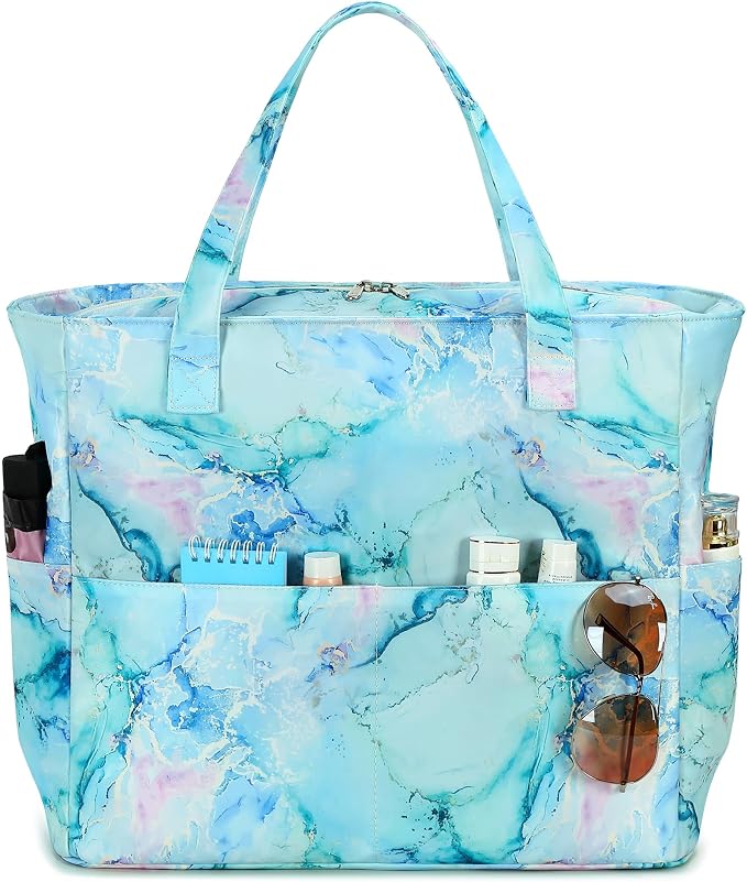 LEDAOU Beach Bag Waterproof Sandproof Women Tote Bag Pool Bag by LEDAOU