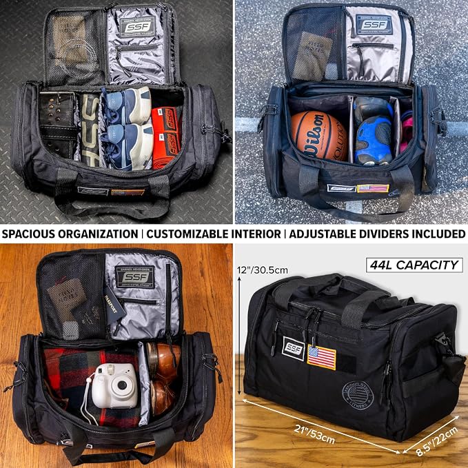 Serious Steel Fitness Gym Bag - Image 2