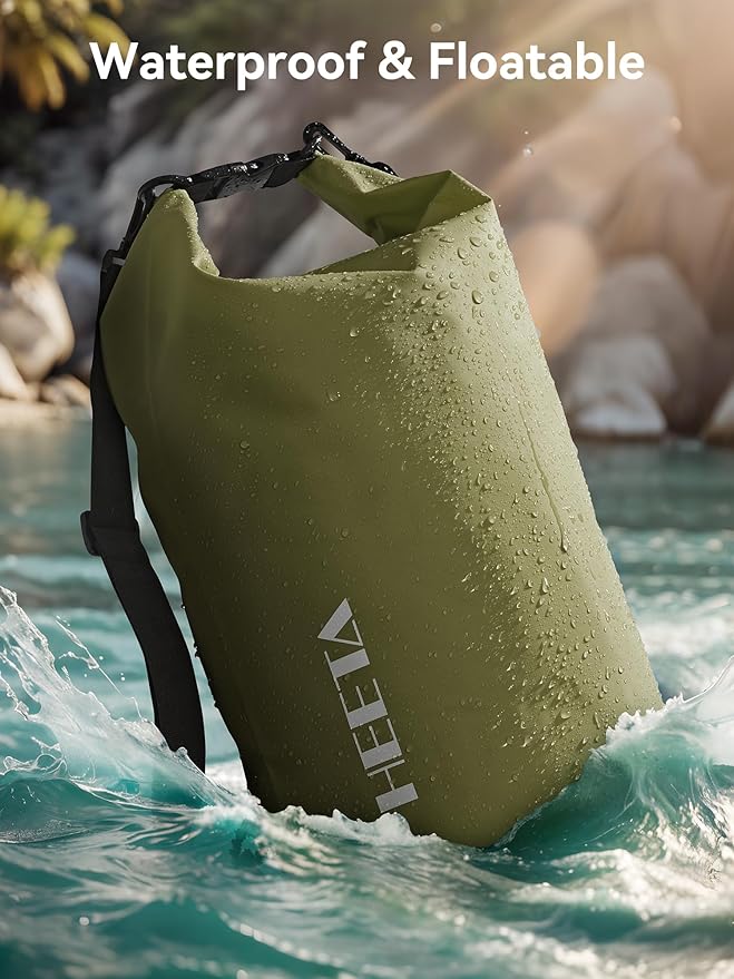 HEETA Waterproof Dry Bag for Women Men 5L/10L/20L/30L/40L Roll Top Lightweight - Image 3