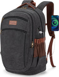 Tzowla Vintage Canvas Laptop Backpack by Tzowla