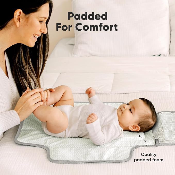 KeaBabies Portable Diaper Changing Pad - Image 4