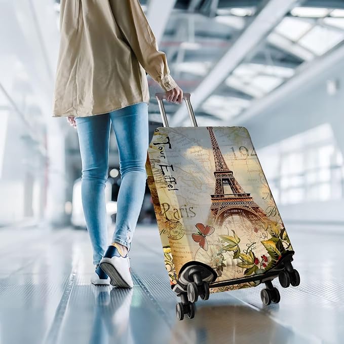 Travel Luggage Cover Suitcase Protector Fits 18-32 Inch Wheel Covers - Image 7
