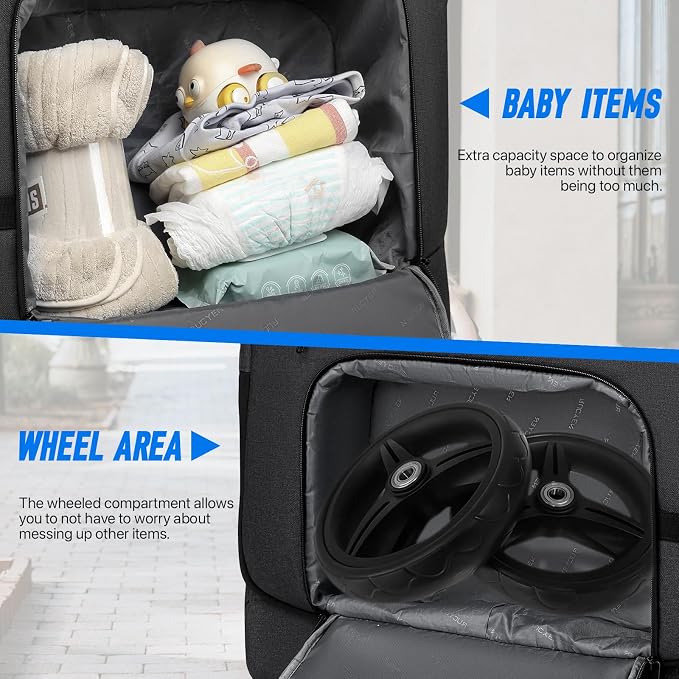 Padded Stroller Travel Bag - Image 3