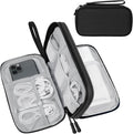 Electronics Organizer Travel Case, Electronic Accessories Storage Bag, Portable by Lcsmaokin