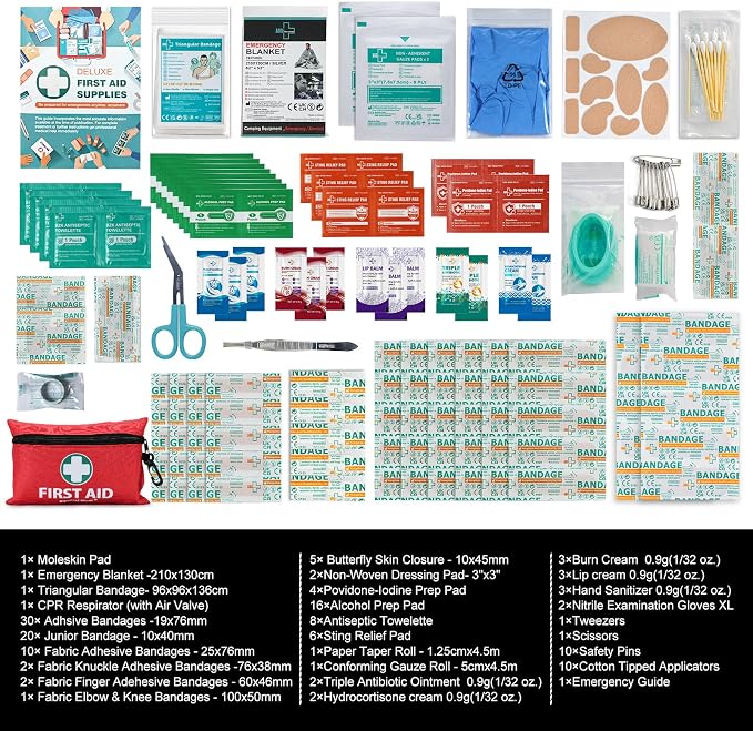 General Medi Mini First Aid Kit, 150 Piece Small First Aid Kit - Image 2