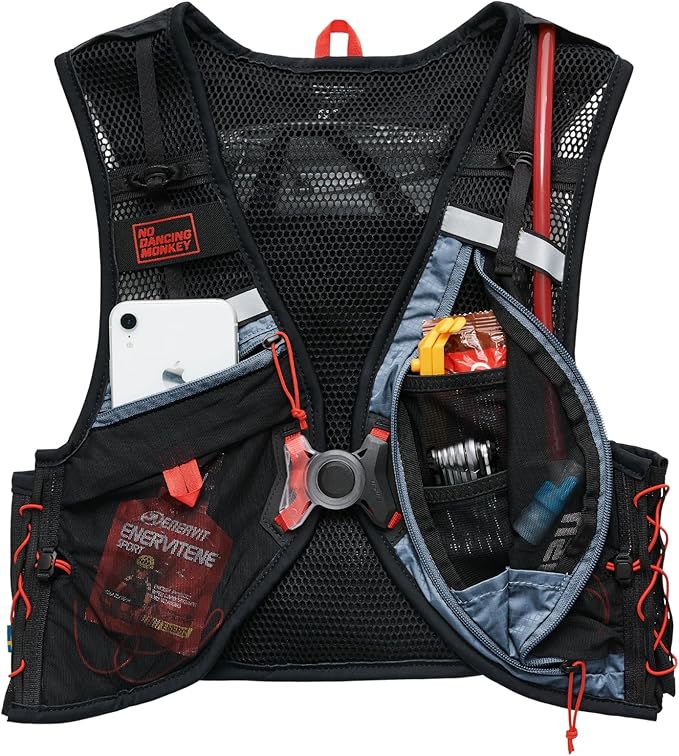 USWE Rush 8L Bike Hydration Vest, Adjustable Chest Straps Running Hydration Vest - Image 5