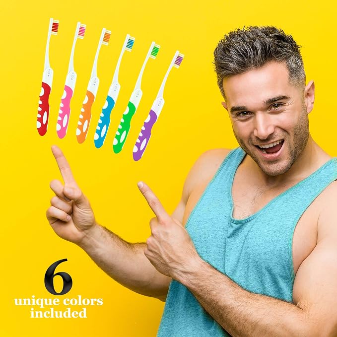 Travel Toothbrush, Portable Toothbrush Built in Cover, Travel Size Toothbrush - Image 7