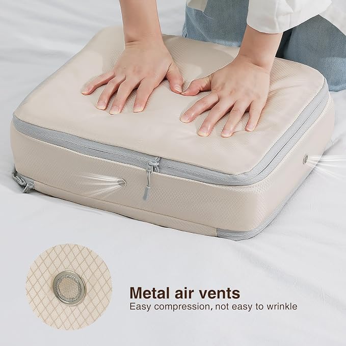 DIMJ Clothes Storage Bag 8 Pack, 19L Compression Storage Bags - Image 5