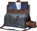 STOVER Garment Travel Duffle Bag, Large 2-in-1 Convertible Carry-on Luggage by STOVER