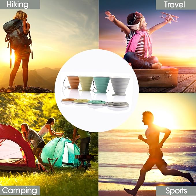 ME.FAN Silicone Collapsible Travel Cup - Image 7