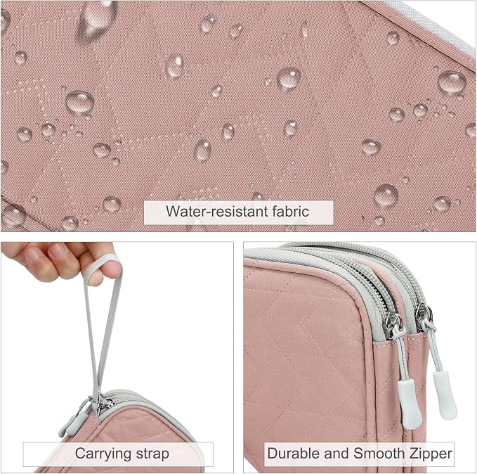 FYY Travel Cable Organizer Bag Pouch Electronic Accessories Carry Case Portable - Image 4