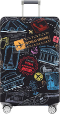 Travelkin Luggage Covers For Suitcase Tsa Approved, Suitcase Cover Protector by MoreThanTravel
