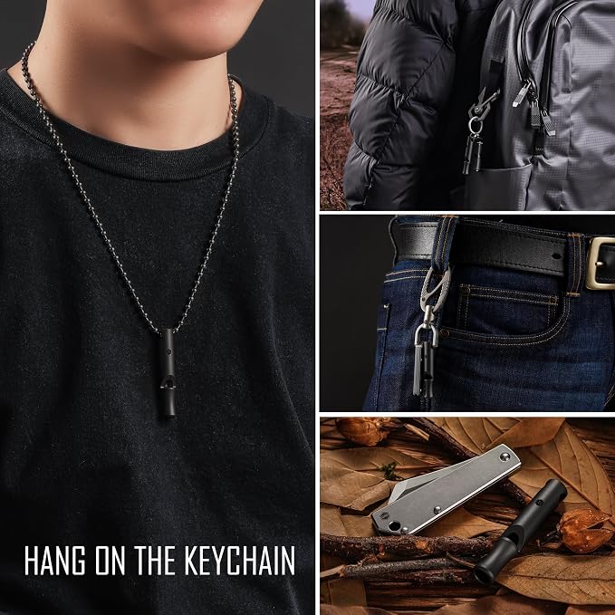 KeyUnity Titanium Emergency Whistle - Image 2