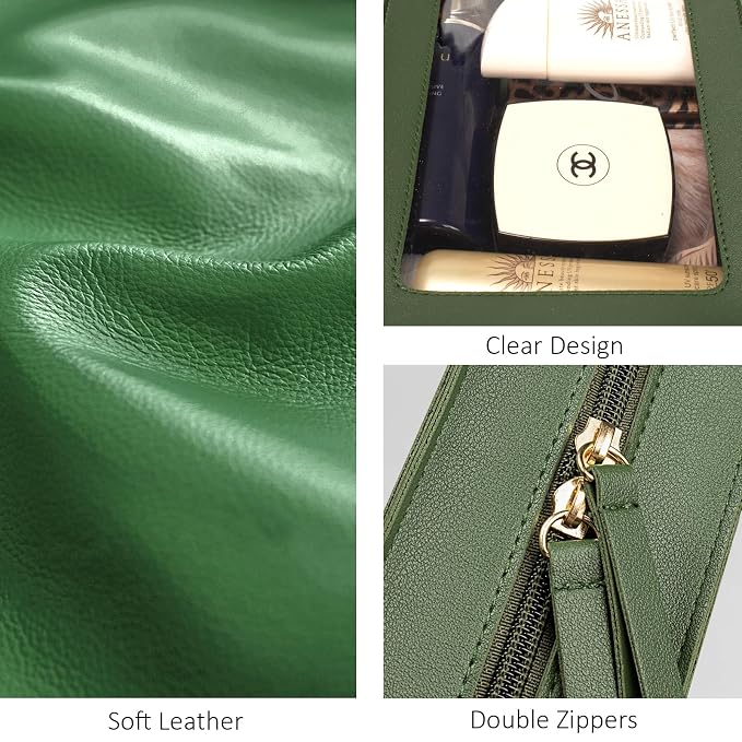 LETGO Clear Makeup Bags, TSA Approved Toiletry Bag - Image 3