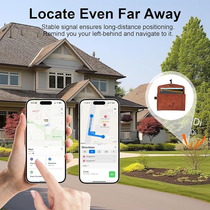 Wallet Tracker Card for Find My, Slim Wallet Finder, Smart Bluetooth Tracker Tag - Image 5
